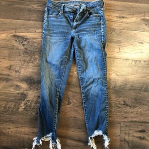 Hi rise legging crop American Eagle jeans